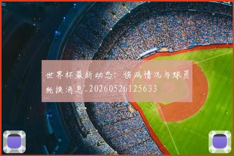 世界杯最新动态:伤病情况与球员轮换消息_20260526125633
